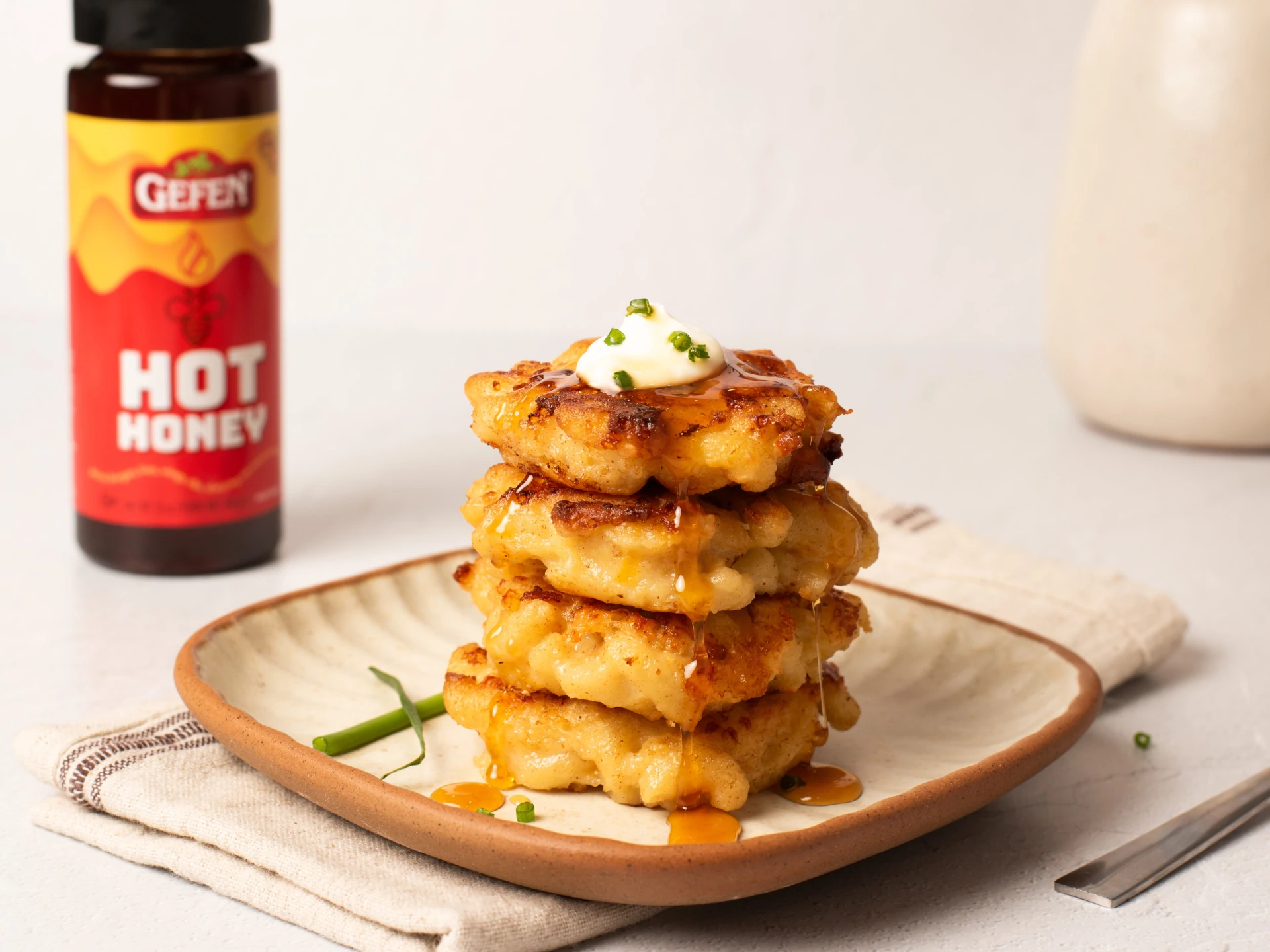 Mac ‘n Cheese Latkes