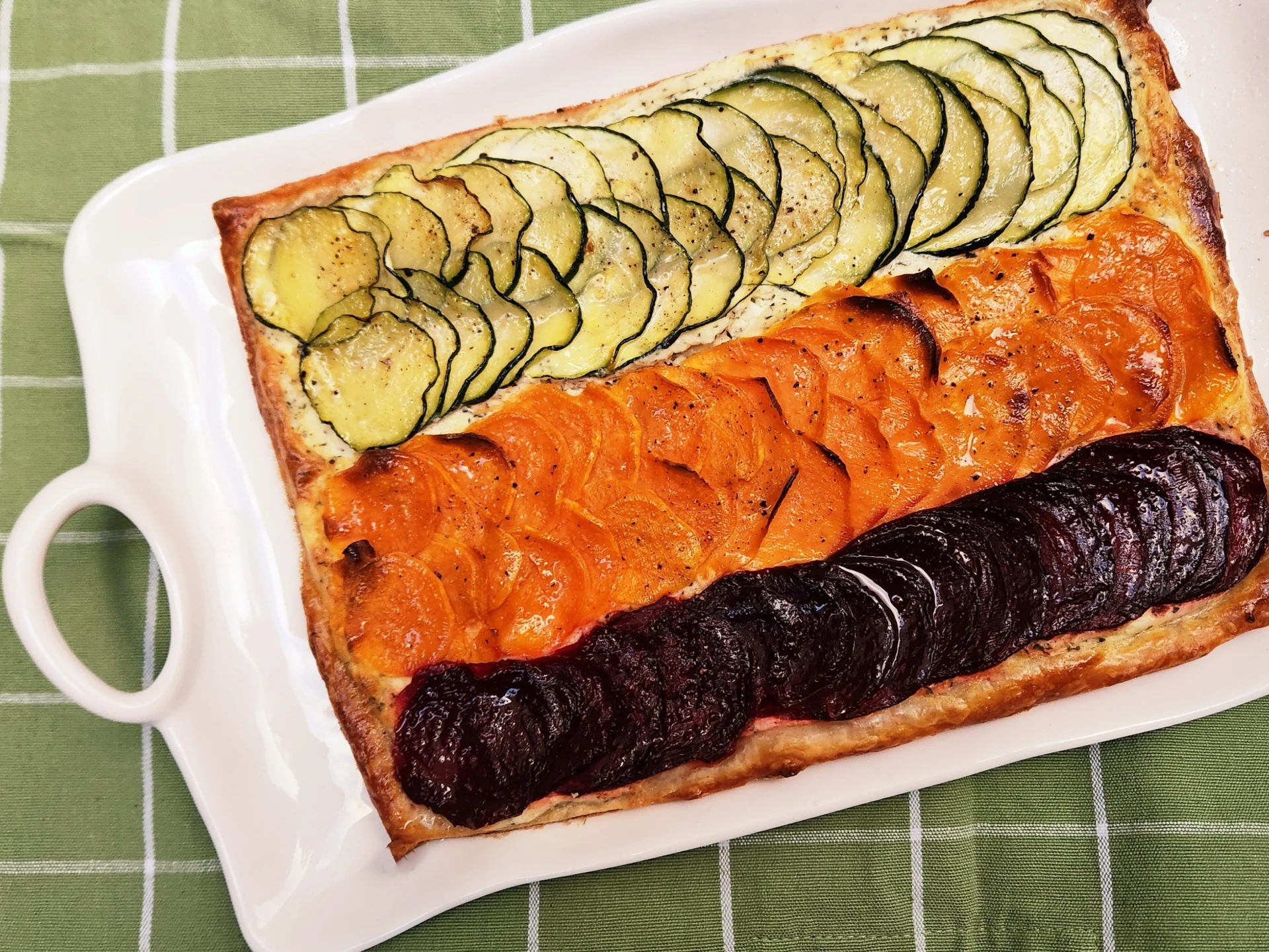 Feta and Vegetable Tart