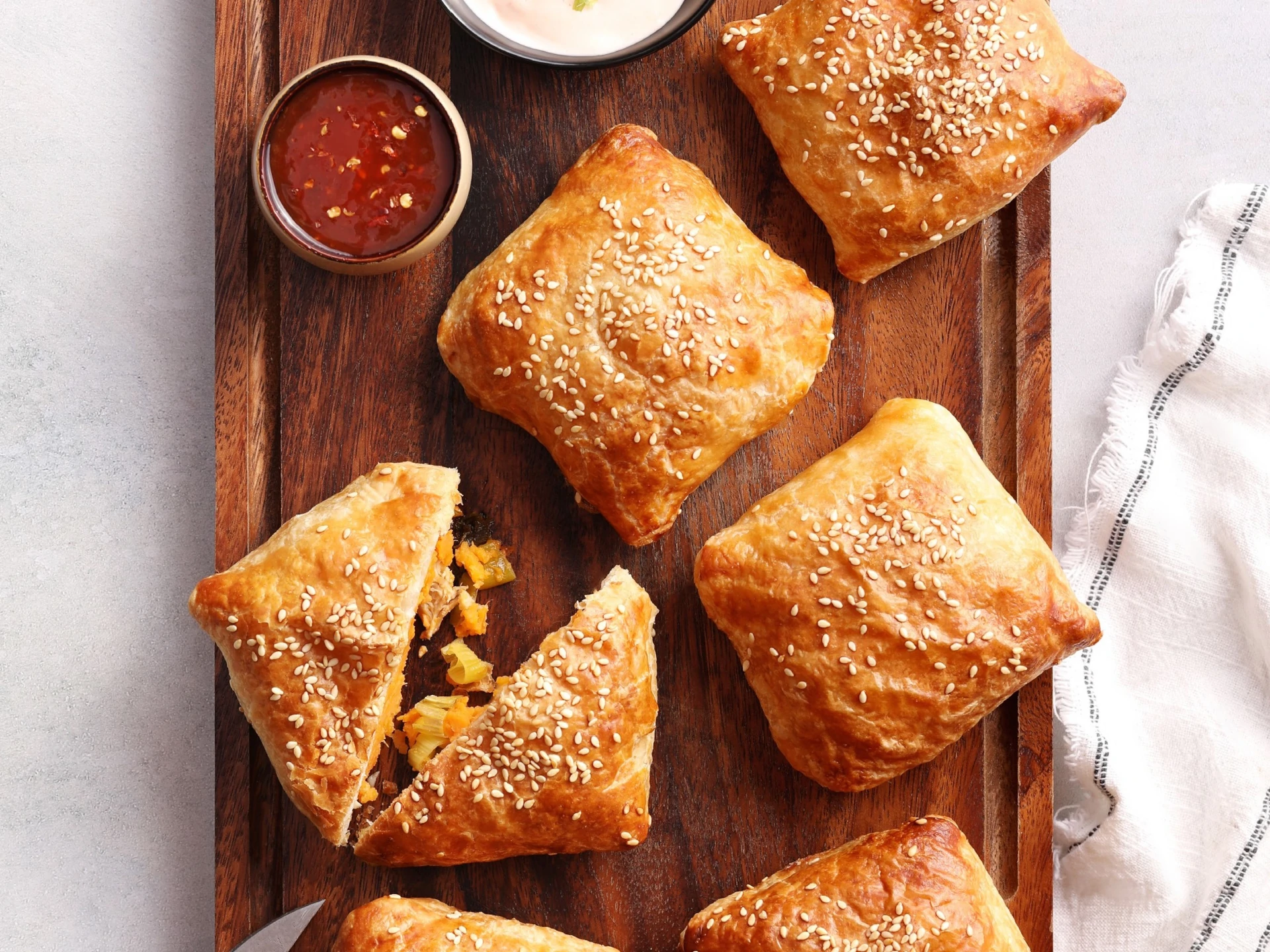 Repurposed Chicken Pockets