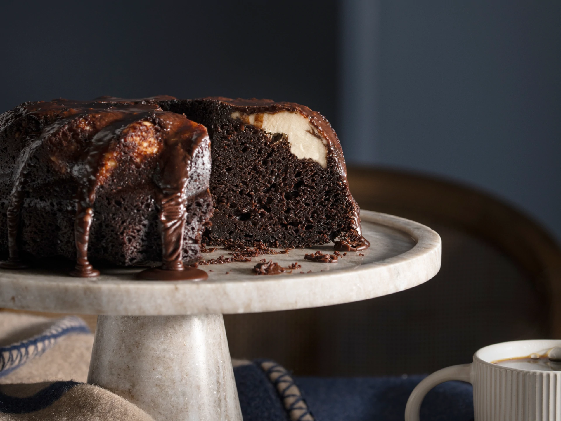 Crowned Chocolate Cake