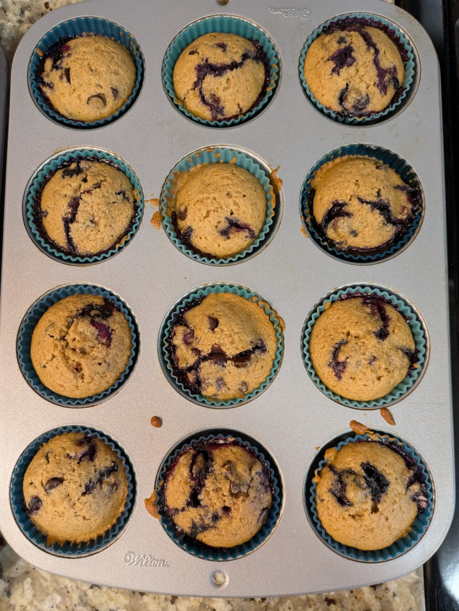 Soft Blueberry Muffins