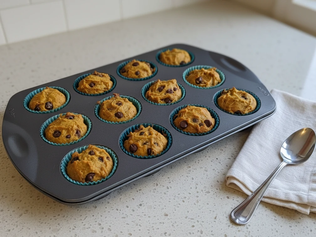 Pumpkin Chocolate Chip Muffins