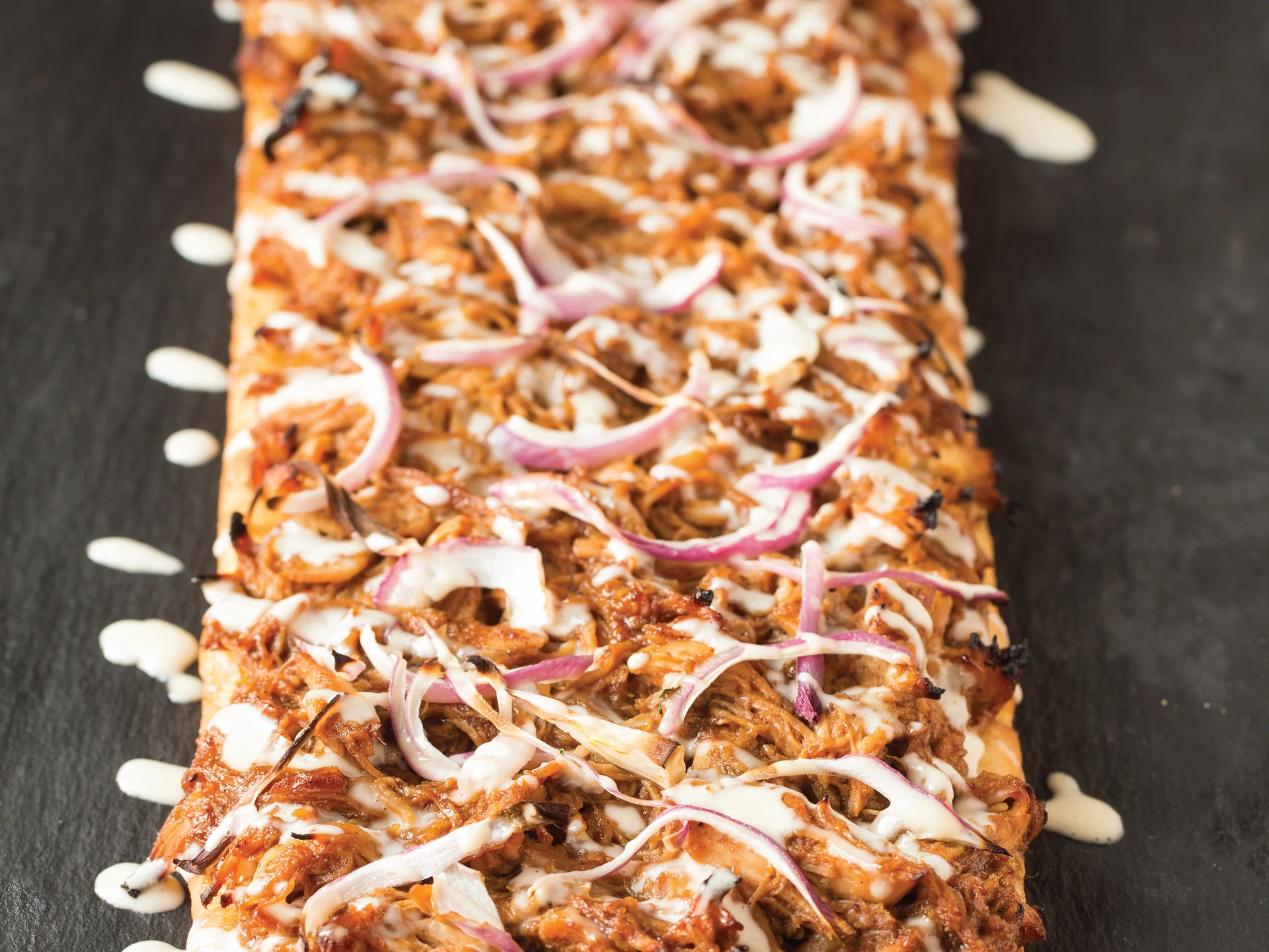 BBQ Pulled Chicken Pizza