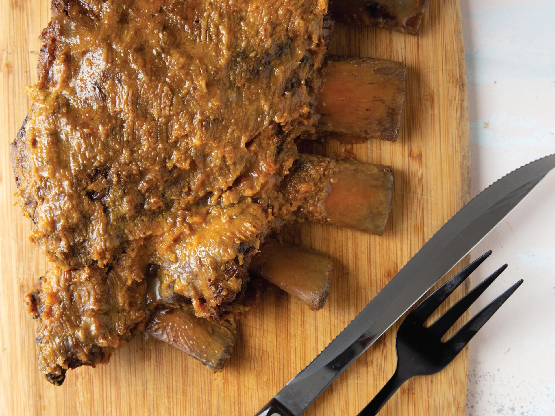 Melting Flanken Roast with Fruit-Infused Sauce