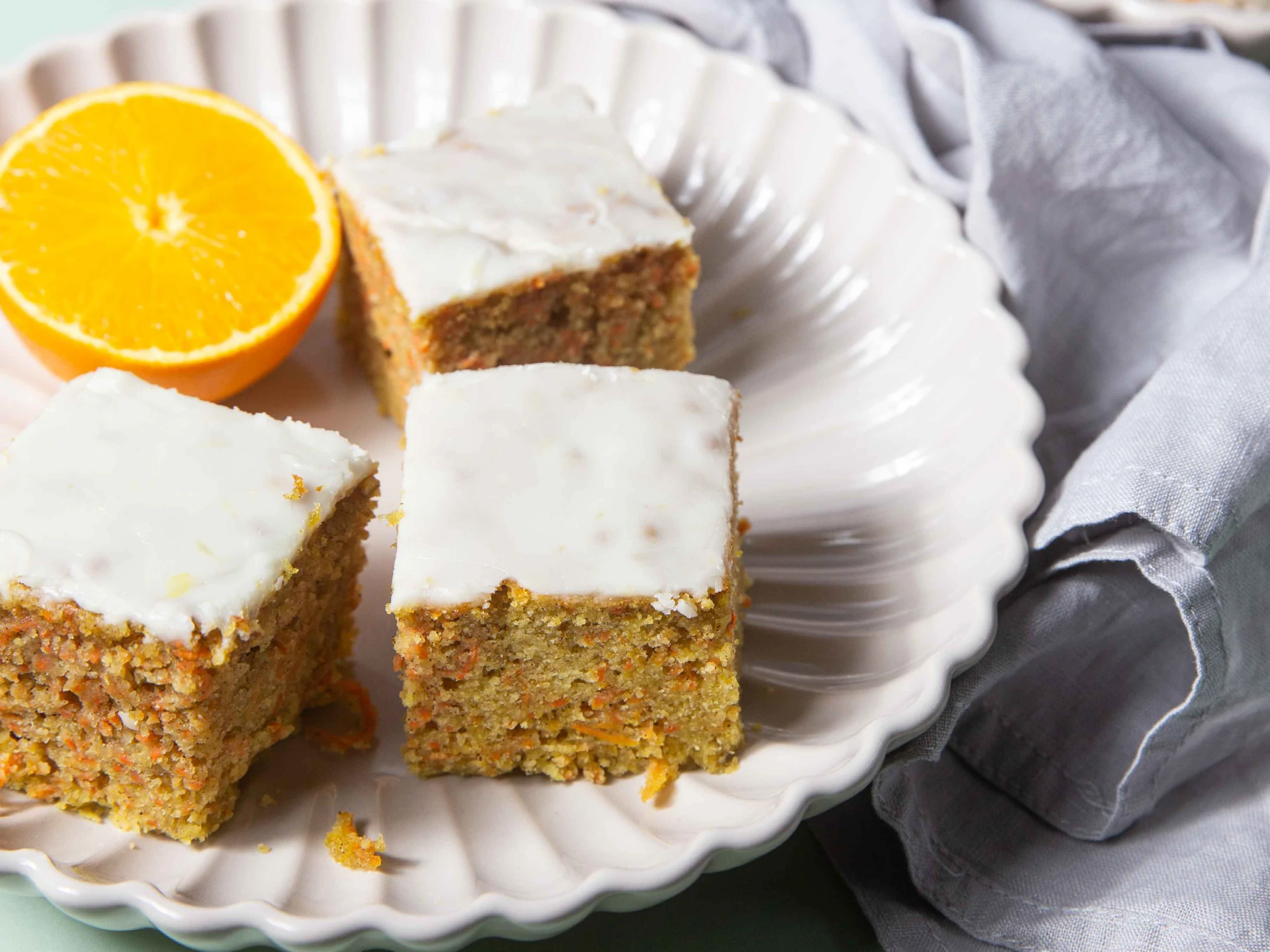 Orange-Glazed Passover Carrot Cake
