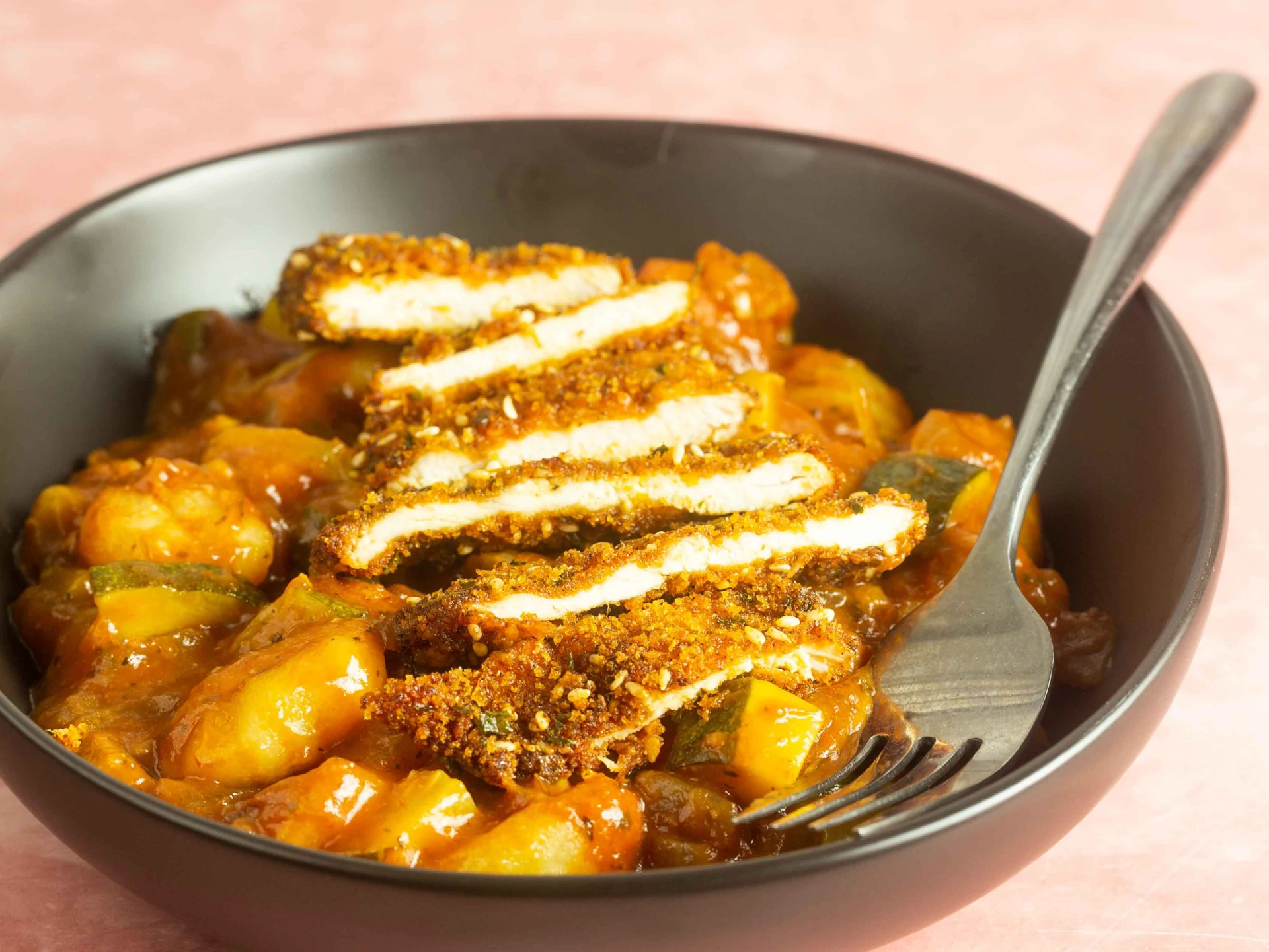 Tomato-Herb Schnitzel with One-Pot Gnocchi