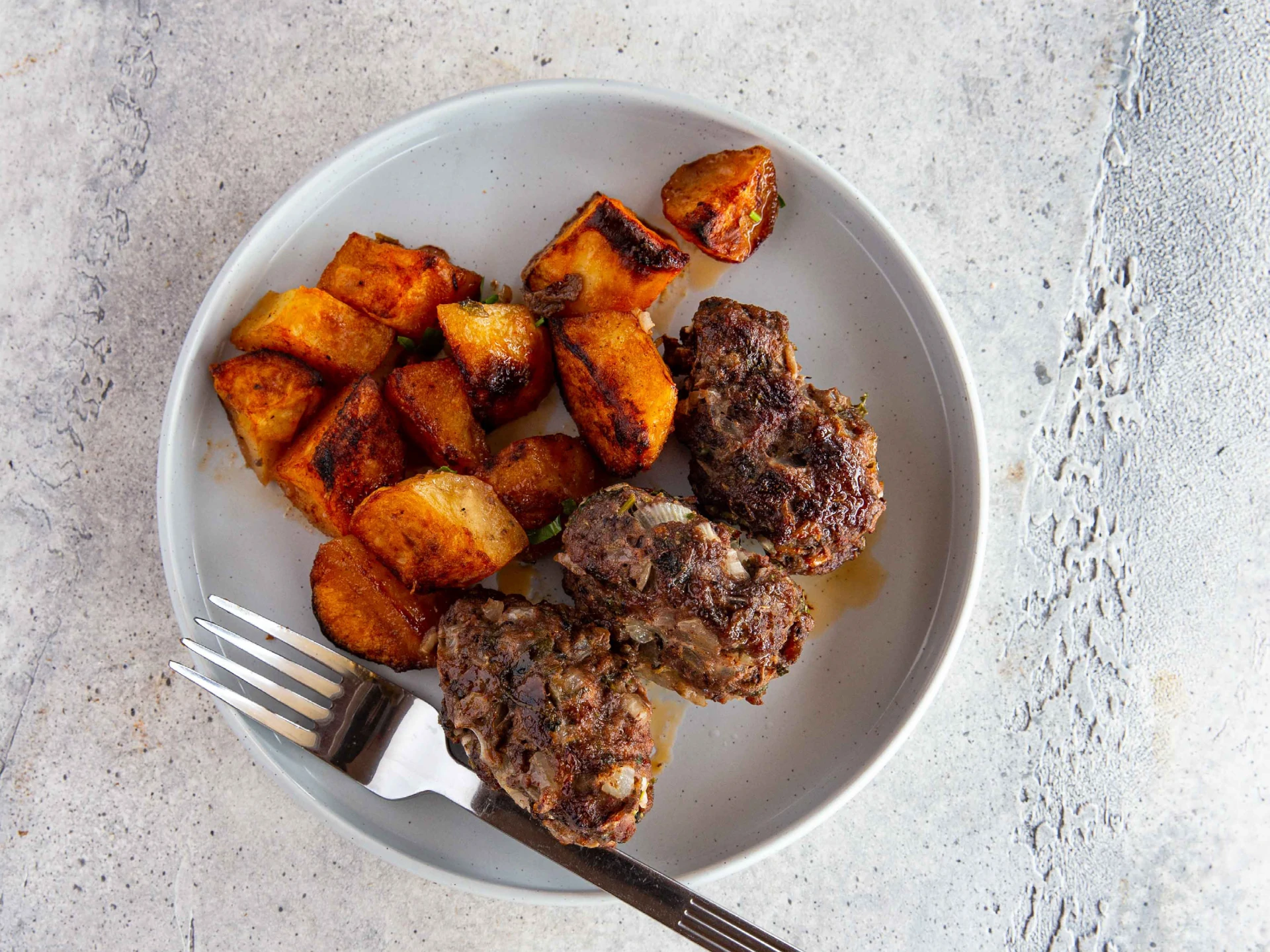 Sheet-Pan Kebabs with Crispy Potatoes
