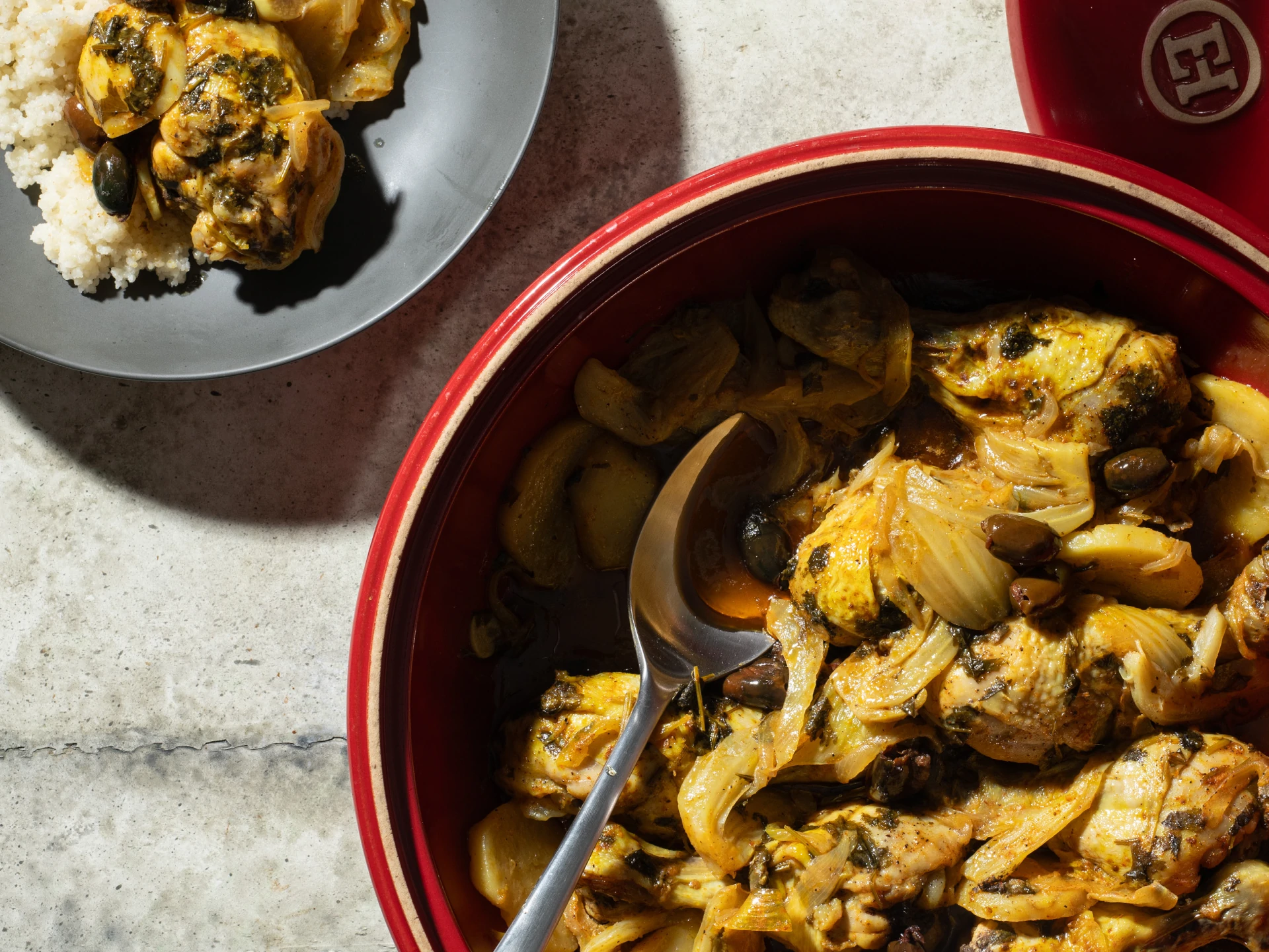 Rustic Olive and Fennel Chicken