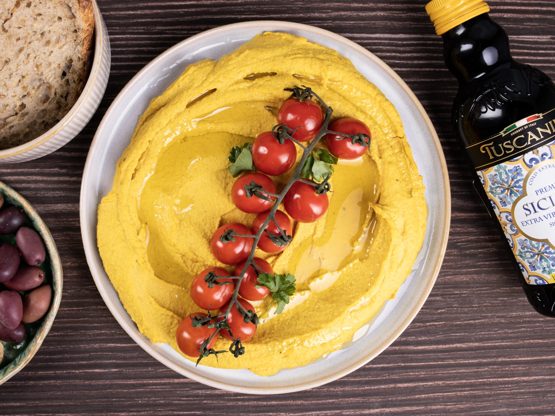 Golden Sunshine Hummus