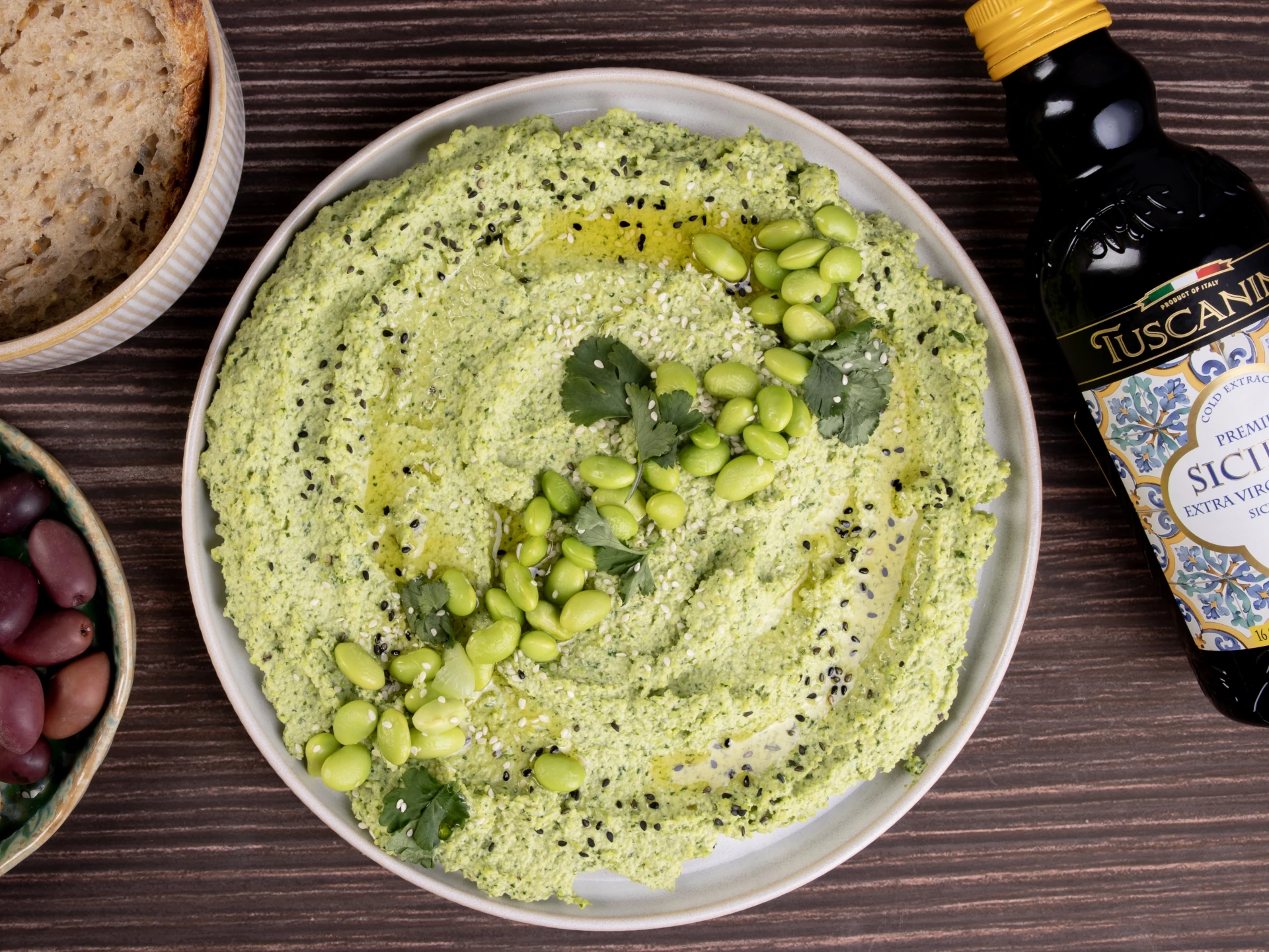 Go Green Edamame Hummus