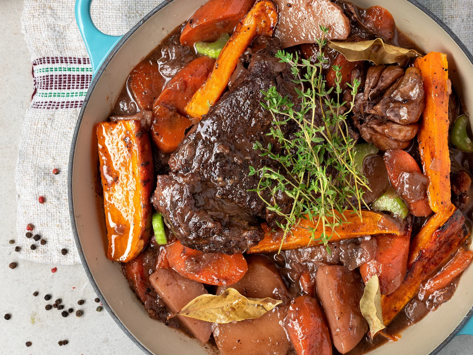 One-Pot Rib and Wine Stew