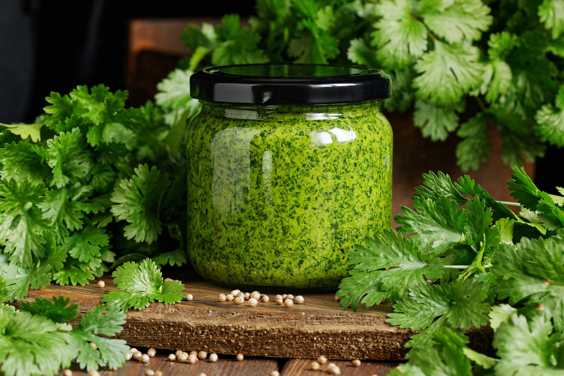 Garlicky Parsley Dip