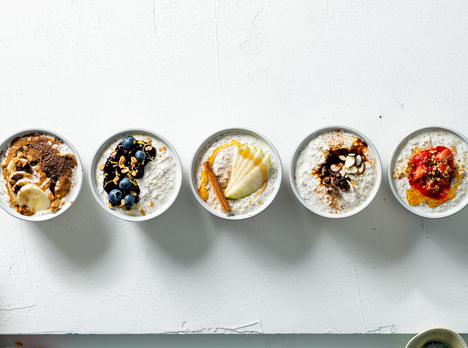 Easy Overnight Oat Flavors