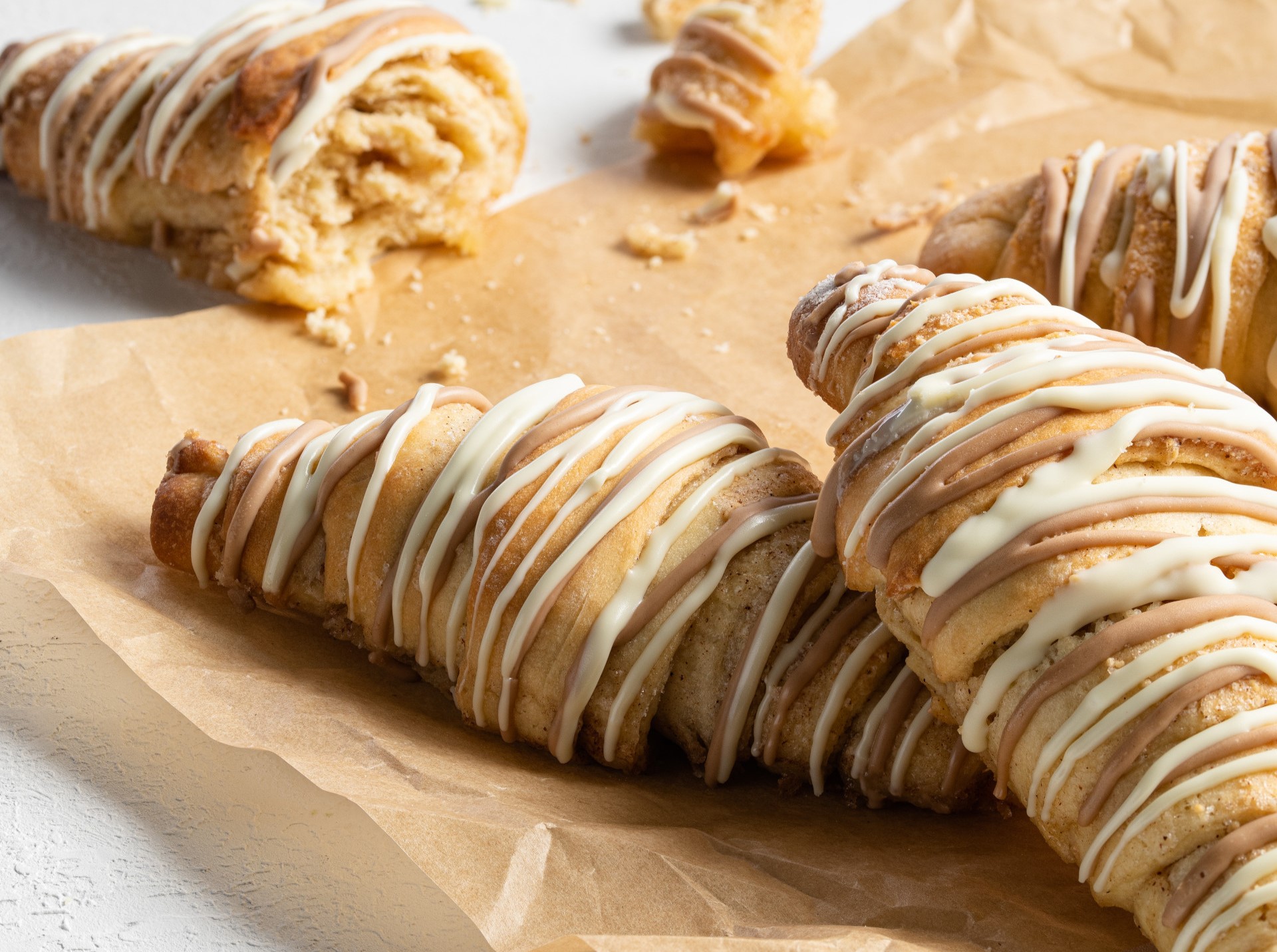 Oversized Buttery Cinnamon Rugelach