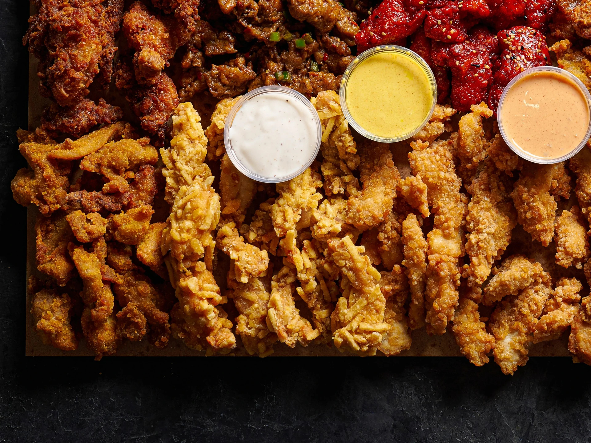 Pretzel-Coated Chicken Fingers