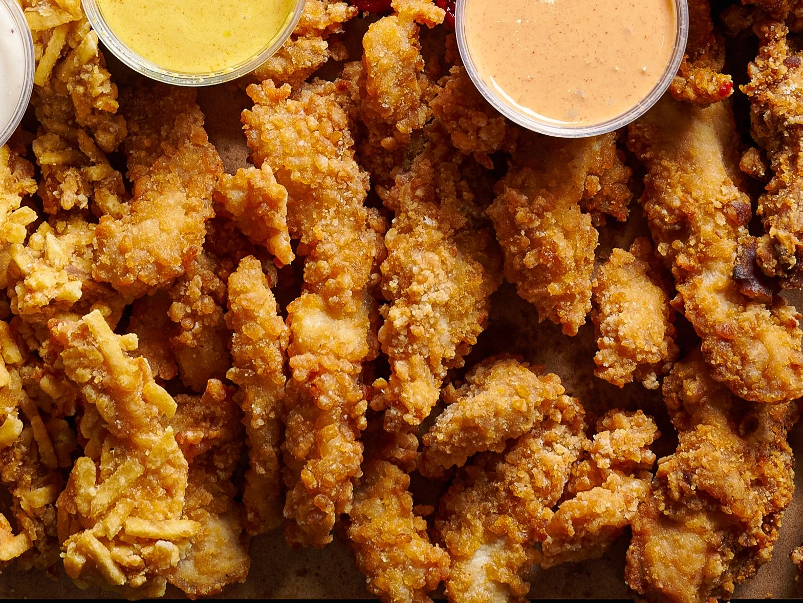 Rice Crispy-Coated Chicken Fingers