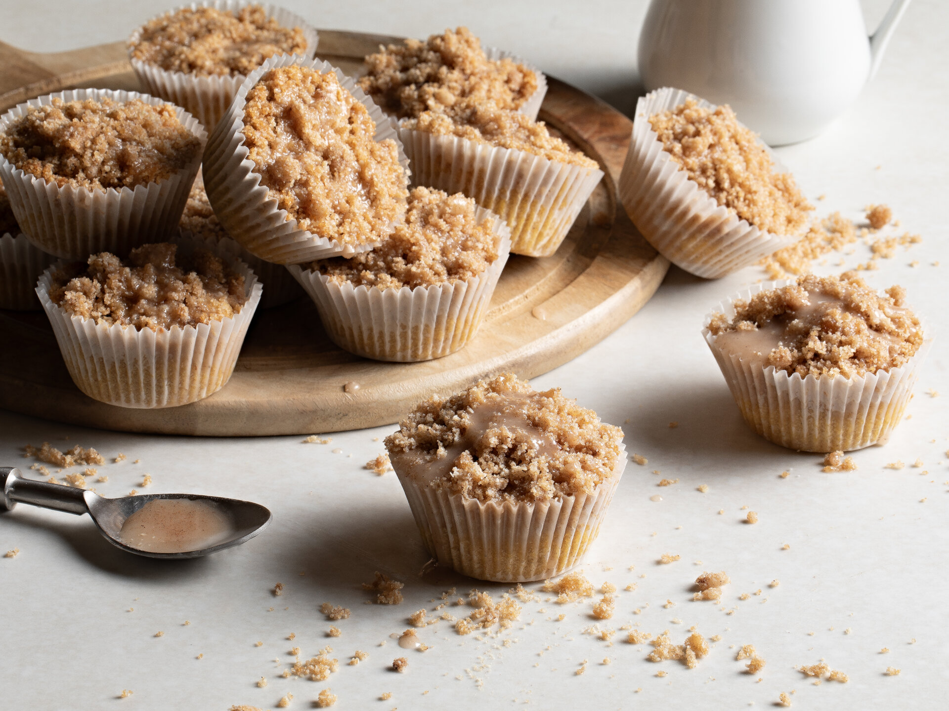 Pesach Cinnamon Streusel Muffins