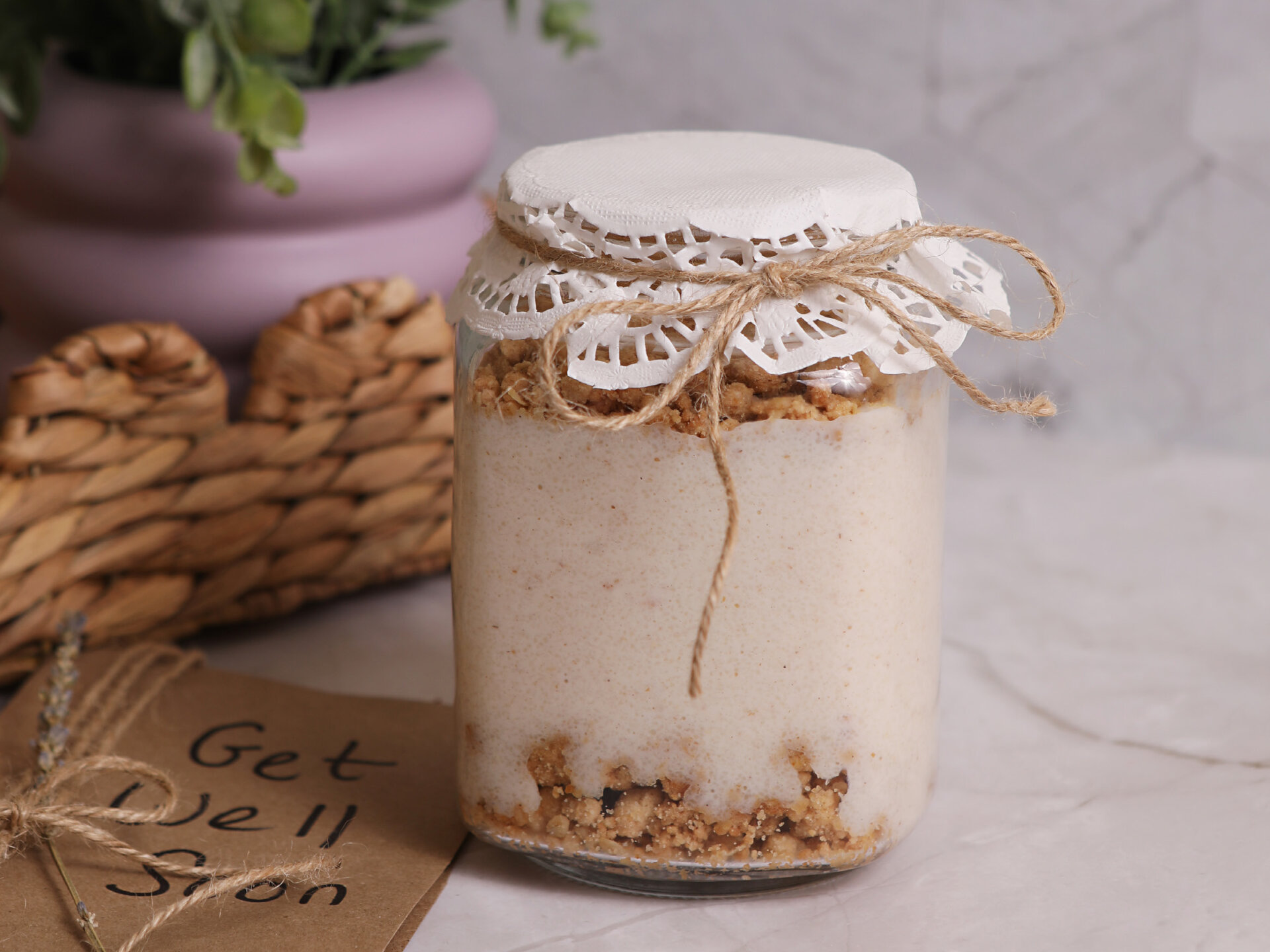 Farina with Oatmeal Crunch