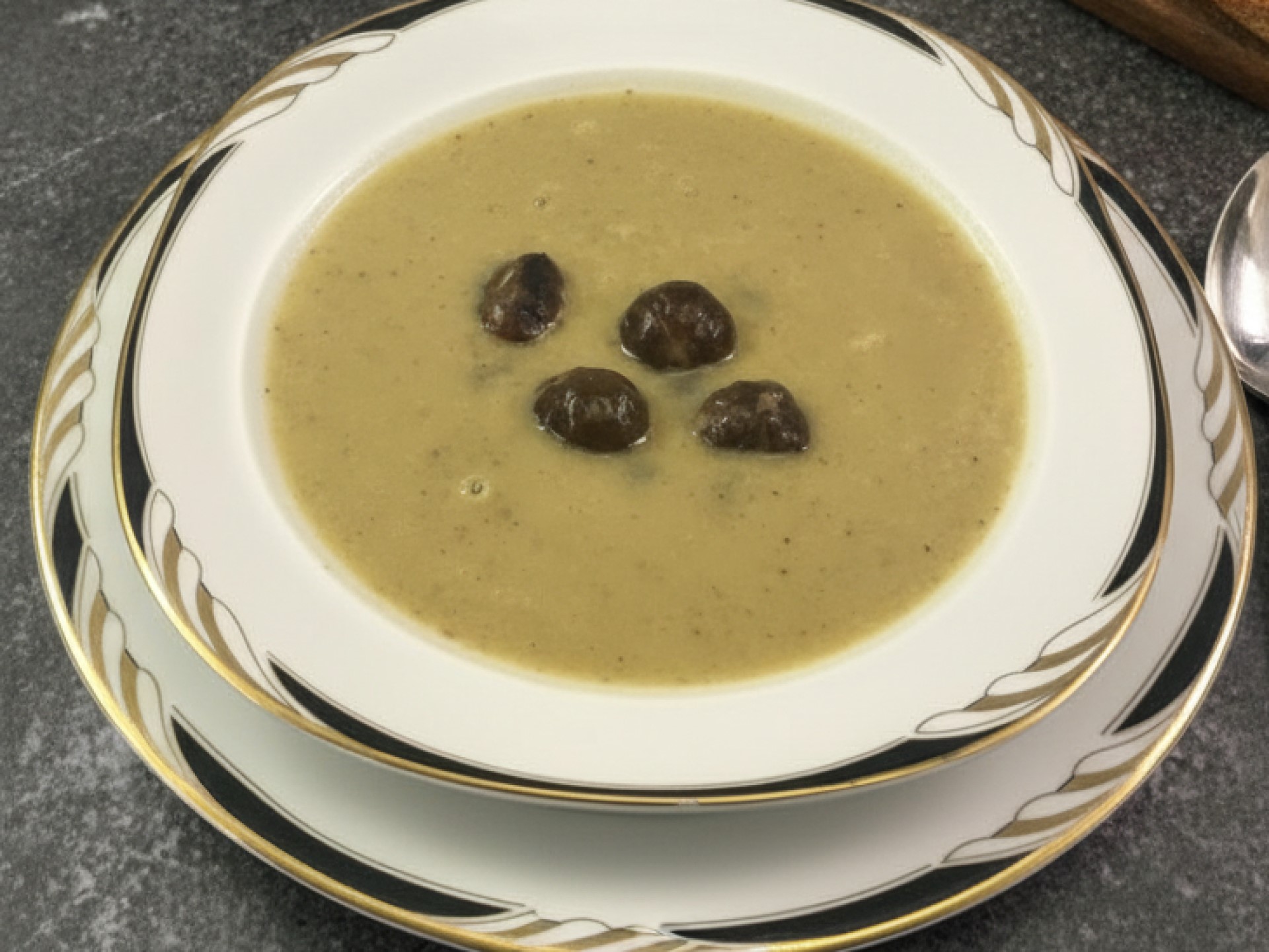 Roasted Chestnut Soup