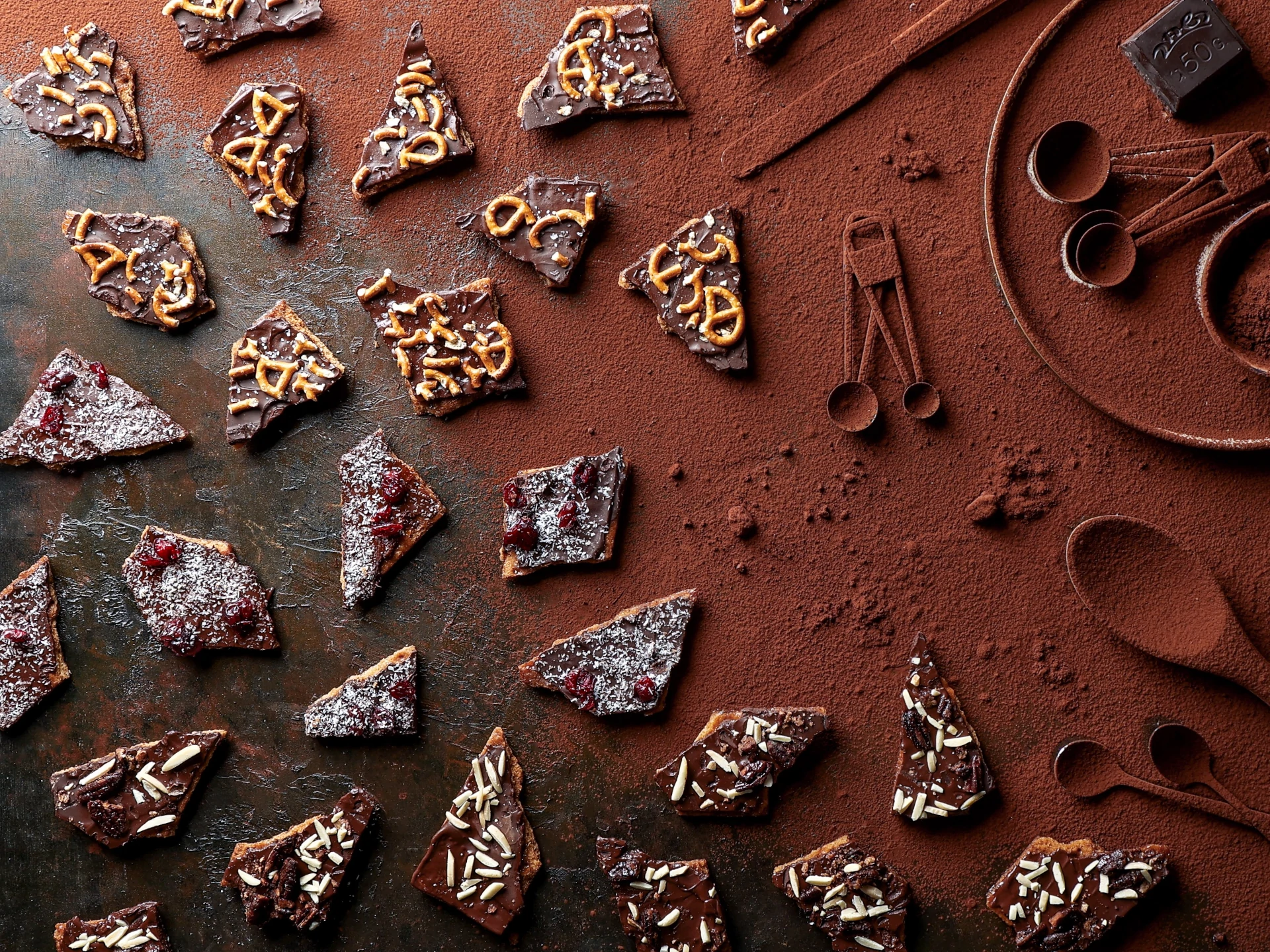 Graham Cracker Chocolate Bark