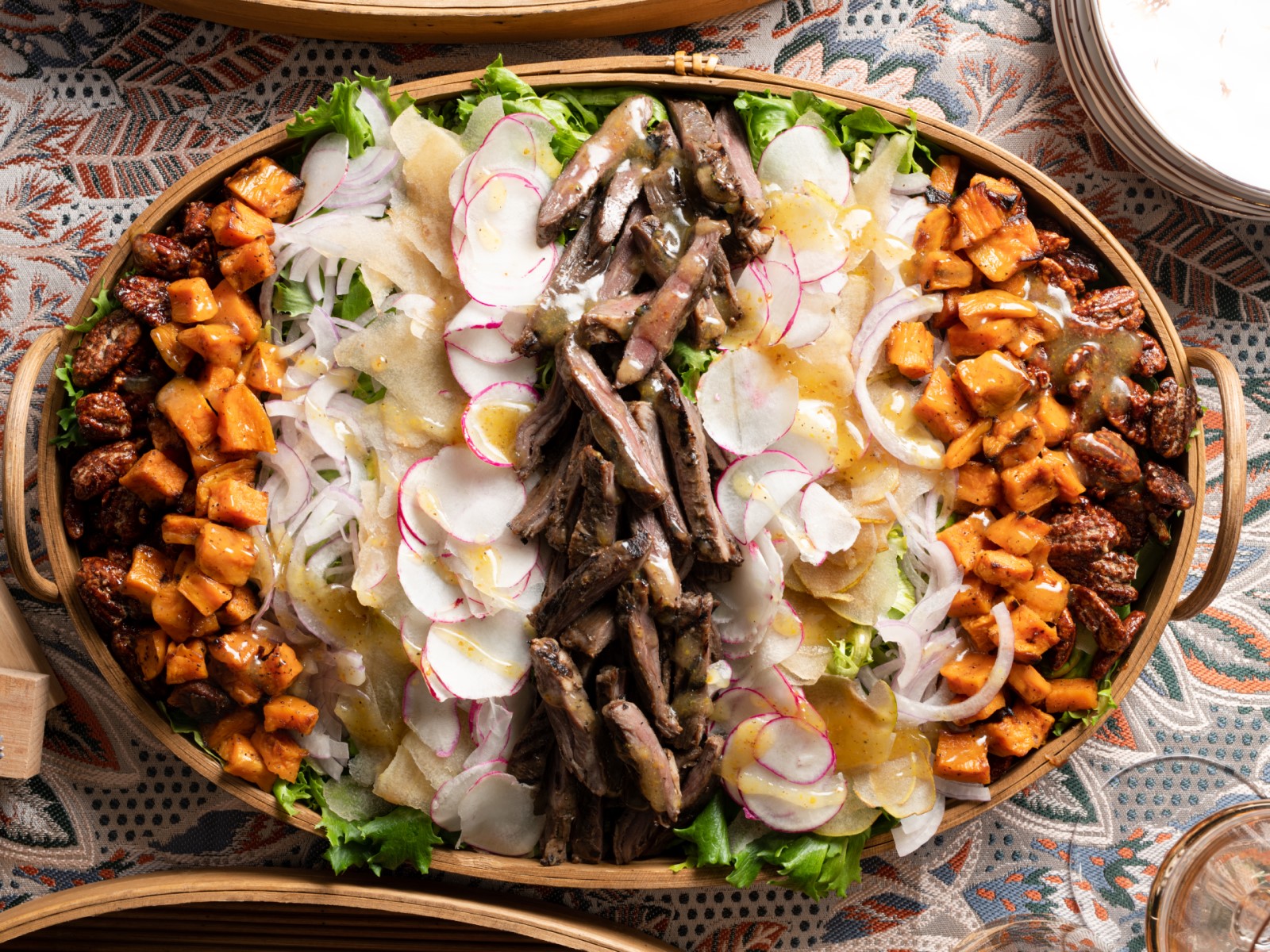 Grilled Skirt Steak Salad