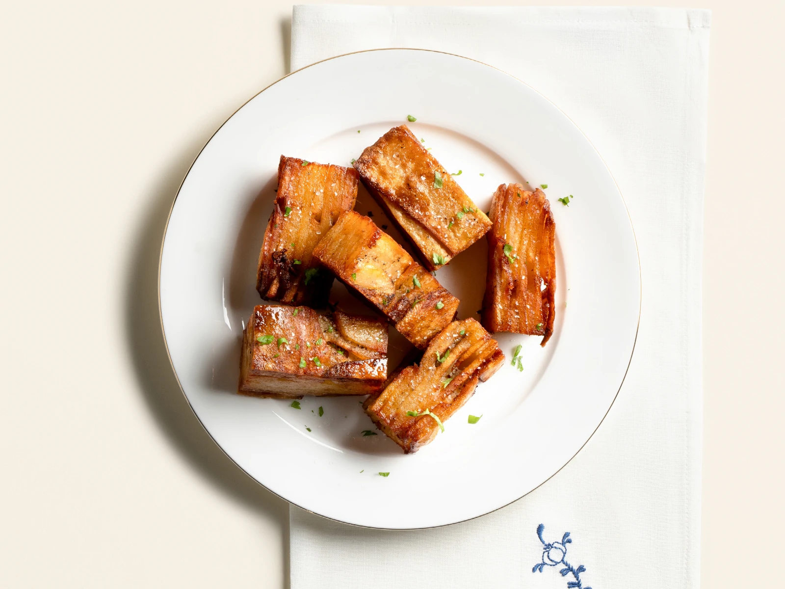 Crispy Potato Stacks