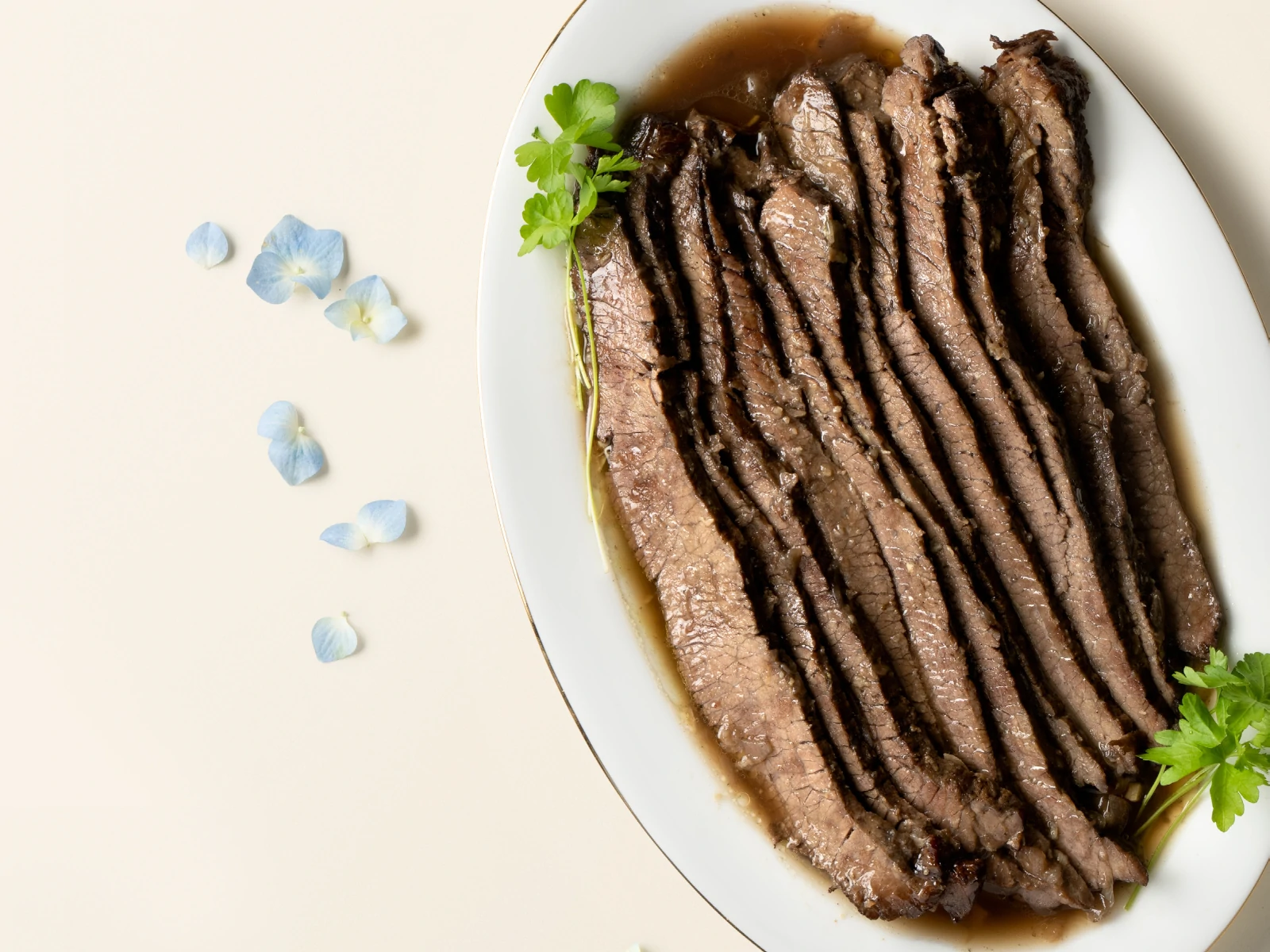 Garlicky Brisket
