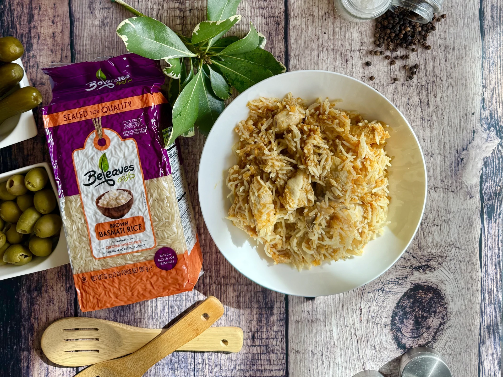 One-Pan Chicken and Brown Rice with Hidden Veggies