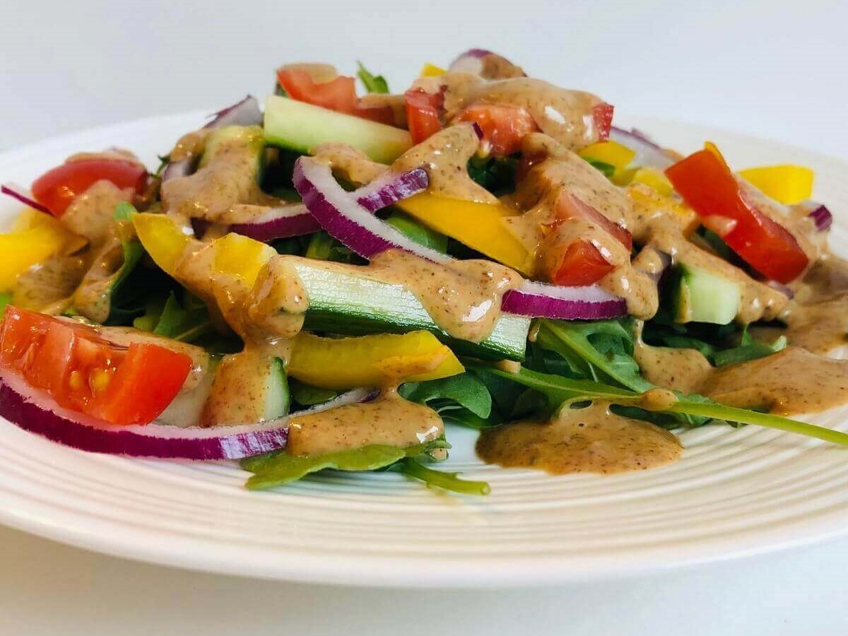 Almond Butter Salad Dressing