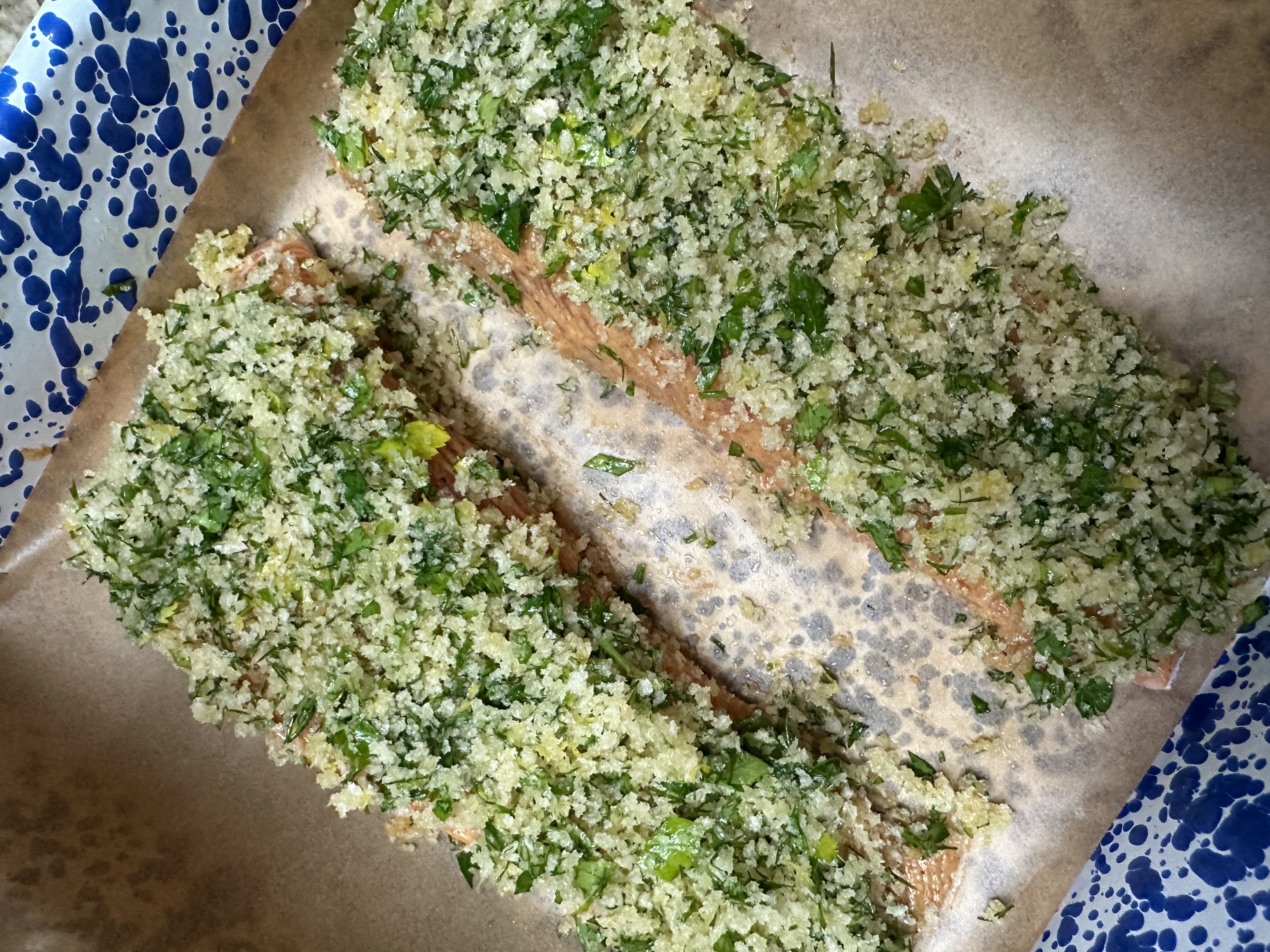 Golden Dijon Herb Salmon