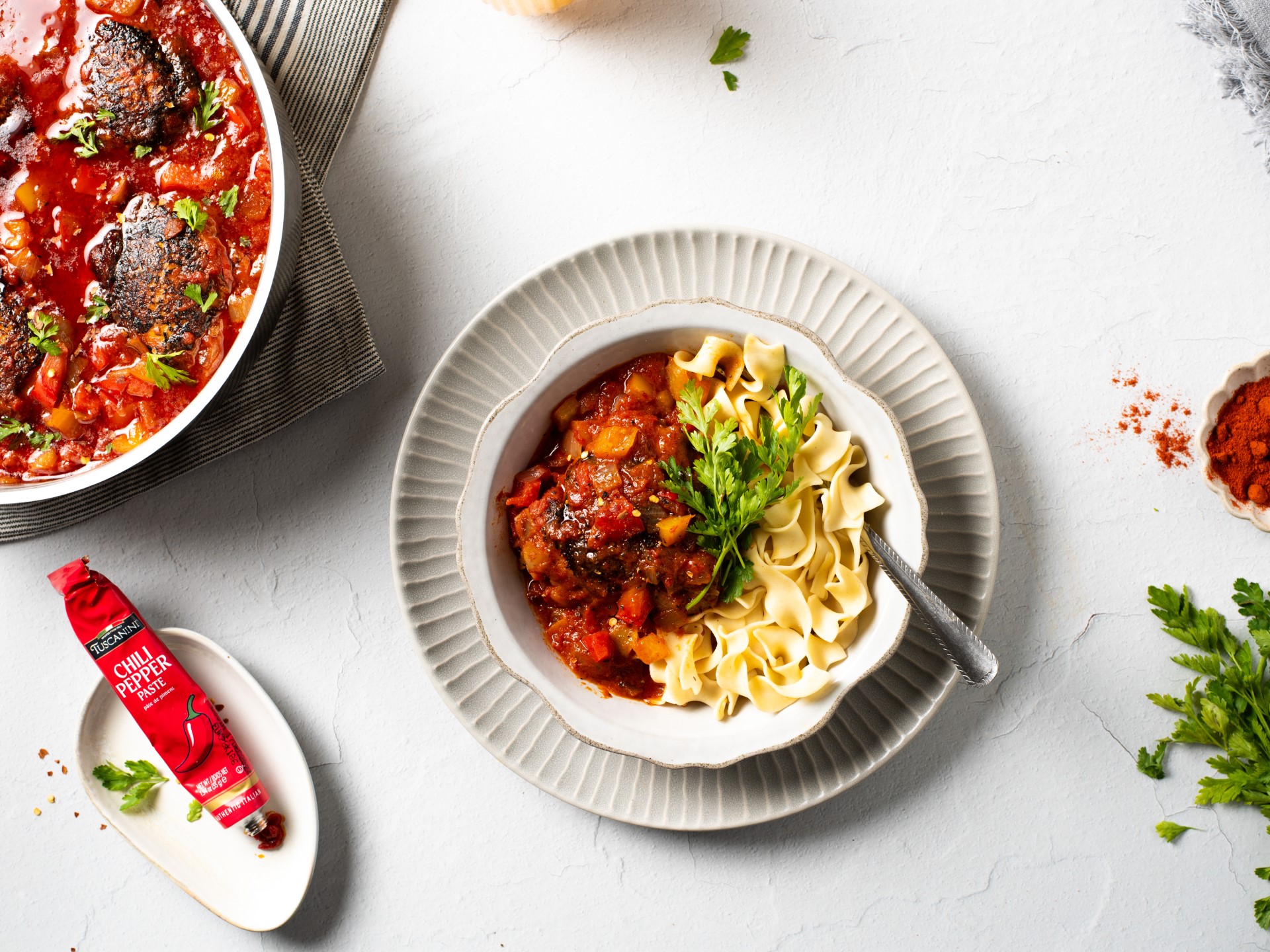 Spicy Chicken Paprikash